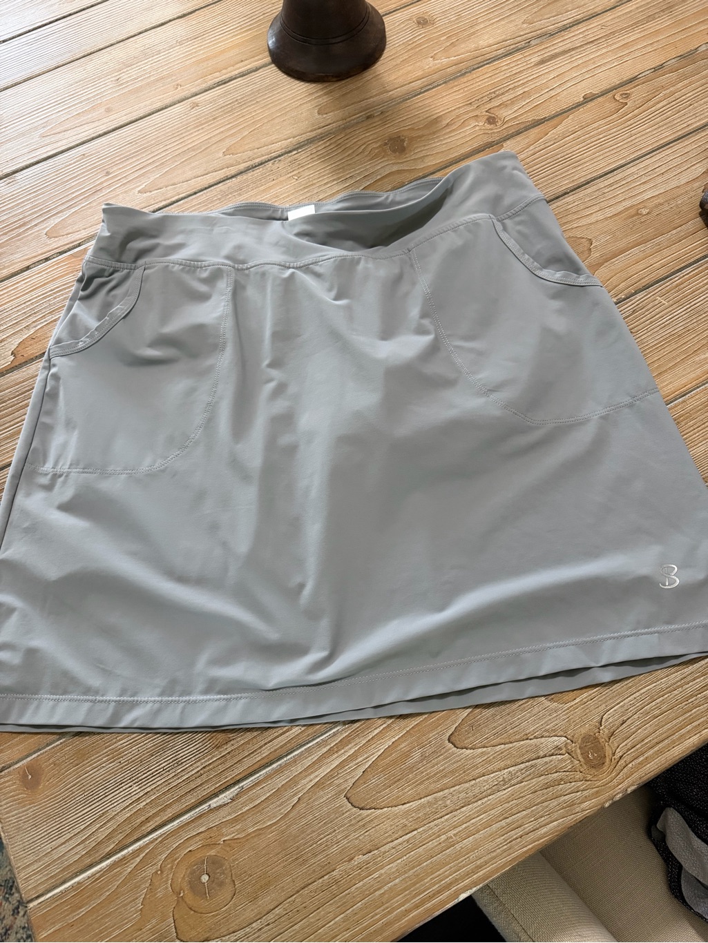 Light Gray Performance Women’s Skort - Brand: